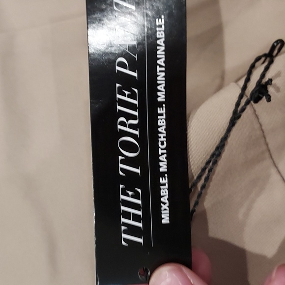 NWT Apt. 9 Light Tan  Easy Care Straight Leg Mid Rise Pants Size 14 - Picture 3 of 12